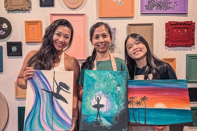 2 Hour Art Jamming Session in Singapore - Why this Upper Thomson art jam feels easy
