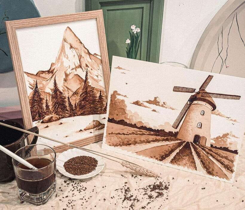 2-Hr Coffee and Biscuit Painting - Edible Paint - Key things to know before you go