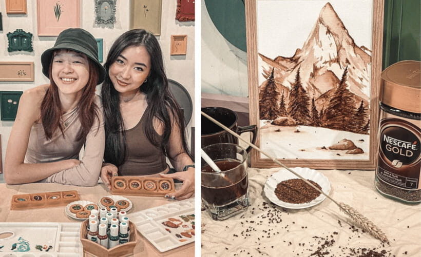 2-Hr Coffee and Biscuit Painting - Edible Paint - What to bring (and what you don’t): ideas matter more than supplies