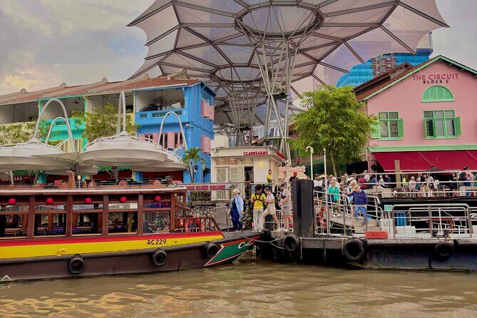 2 Pax Bundle Singapore River Cruise and Stunning Light Shows - Gardens by the Bay: Supertree Grove and Garden Rhapsody