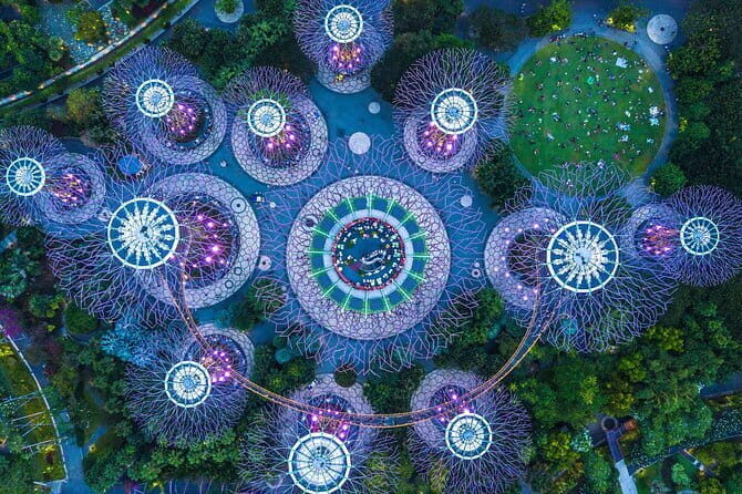 Admission E-Ticket to Gardens by the Bay Singapore - The dome plan: Flower Dome and Cloud Forest rules that shape your day