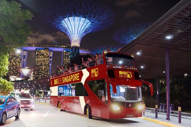 Big Bus Singapore Night Tour with Gardens by the Bay Light Show - Stop 1: Marina Barrage sunset views (your first big “frame the skyline” moment)