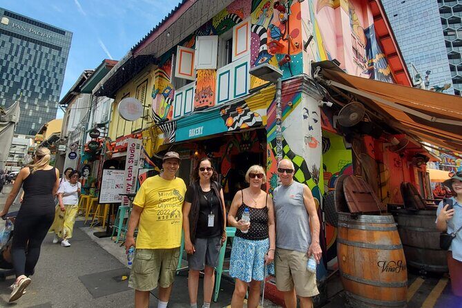Chinatown, Little India, Kampong Gelam City Highlights Tour - Kampong Glam: Murals, a Temple Stop, and Malay-heritage Streets