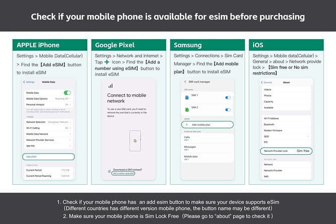 eSIM 4G/5G Data for Asia 8 Areas Singapore Thailand MY VN HK TW - eSIM in Singapore: QR activation that avoids SIM hassles