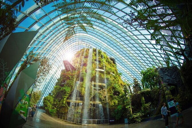 Gardens by the Bay Guided Tour - Flower Dome: the glass egg and seven garden worlds