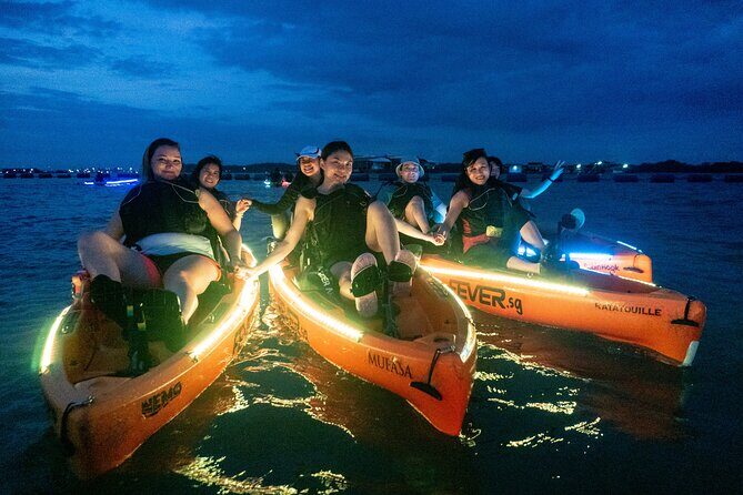 Glow Kayak Night Adventure in the Mangroves - Where you start in Pasir Ris, and how long to plan for