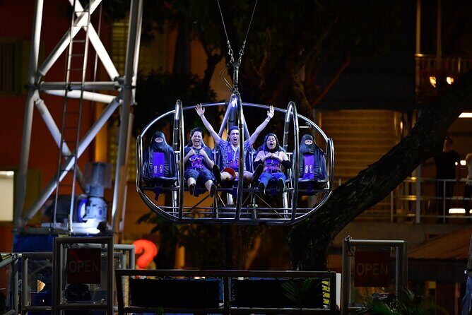 GX-5 Extreme Swing Admission Ticket - The 15-Minute Experience: The Slow Climb, the Drop, the Recovery