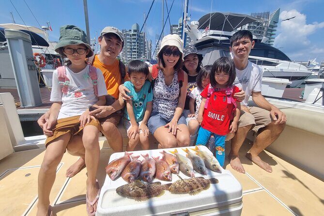 Join-in Yacht Fishing at the Southern Islands of Singapore - The Fish Species Plan: Groupers, Snappers, Breams, and More