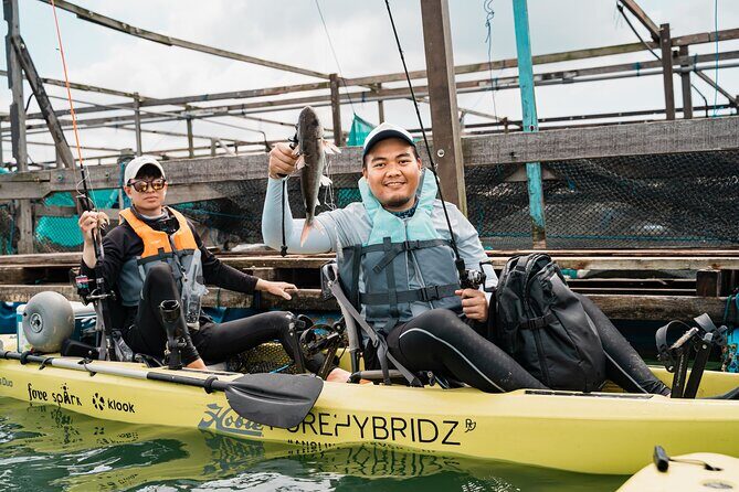 Kayak Fishing Tour in Singapore, Pasir Ris and Pulau Ubin Kelongs - Small-group pace: capped at 12, max 10 in practice