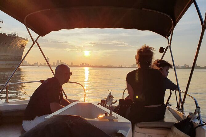 Let's Go Kelong Boat Tour at Pulau Ubin - Smith Marine Floating Restaurant: fish farm plus a real place to sit