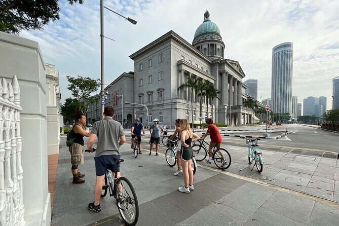 Past And Present Singapore Bike Tour - City Scoot meeting point: where you start and how you get ready