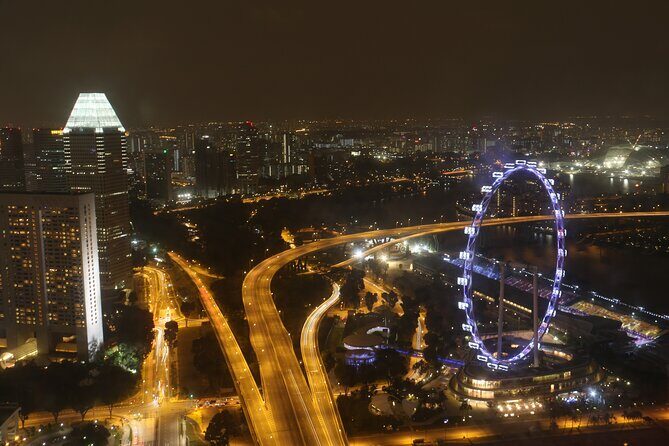 Private Tour: Nighttime Sightseeing with River Cruise - Clarke Quay at night and the 40-minute river cruise