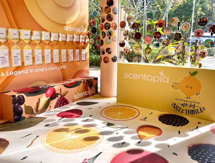 Scentopia - 100ml Scent crafting with Rainforest orchids - Where Scentopia Starts on Sentosa Beach Walk