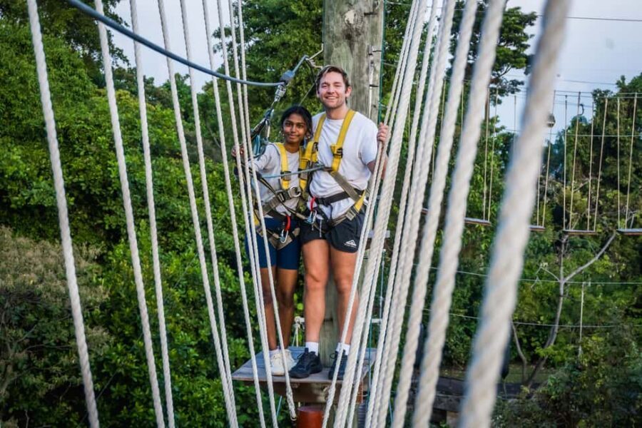Sentosa Island: Ticket to Mega Adventure Park - MegaJump and MegaBounce: simulated free fall and bungee trampoline tricks
