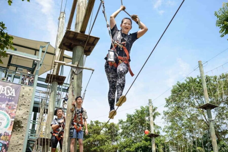 Sentosa Island: Ticket to Mega Adventure Park - The one value trap to watch: pictures
