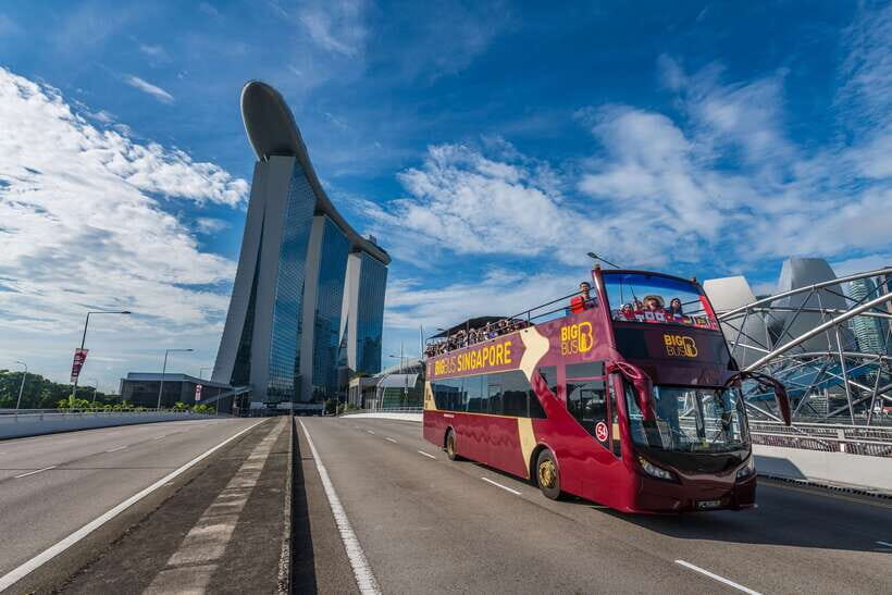 Singapore: Big Bus Hop-On Hop-Off Tour by Open-Top Bus - Key highlights at a glance