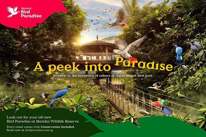 Singapore Bird Paradise Entry Ticket - How the visit flows during those 2 to 3 hours