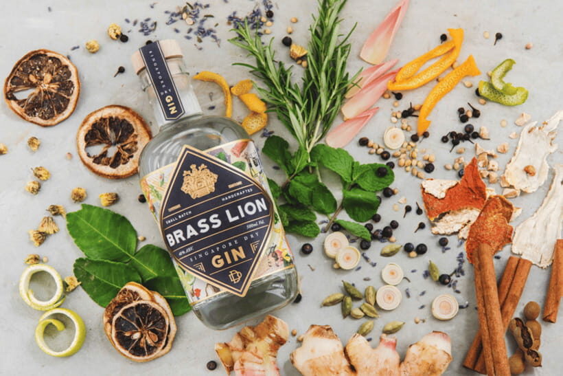 Singapore: Brass Lion Guided Gin Tasting Experience Ticket - Your Guided Flight of Six Brass Lion Gins
