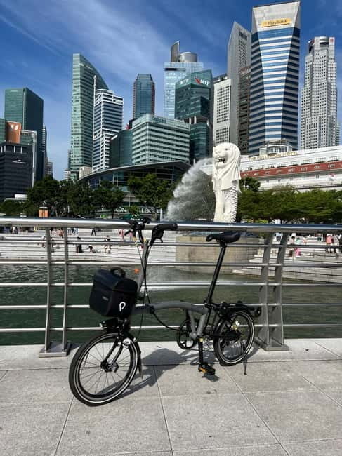 Singapore Brompton Bike Tour from Rail Corridor, with food! - From Bukit Timah to the Rail Corridor: the start that sets the tone