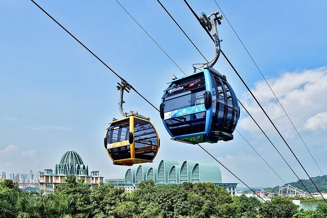 Singapore Cable Car Ticket (Round Trip) - Faber Peak to Sentosa: Mount Faber Line for harbor-and-city angles