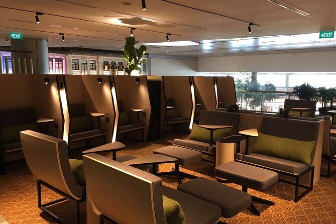 Singapore Changi Airport BLOSSOM - SATS & Plaza Premium Lounge at Terminal 4 - Getting Into the Lounge: Terminal 4, Restricted Area, and a Live Boarding Pass