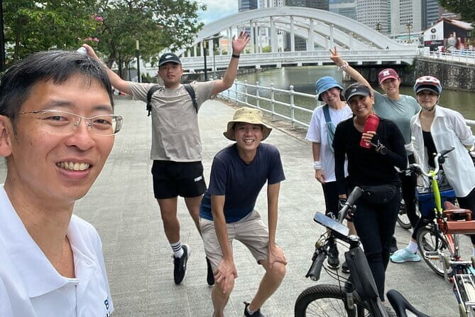 Singapore Cycling Tour - Rail Corridor, Civic District, & Food! - A Rail Corridor start that actually changes the mood