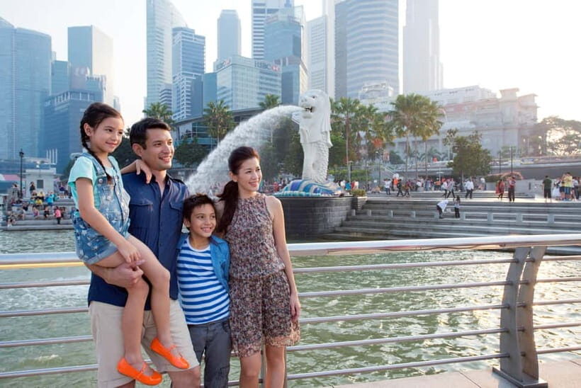 Singapore Essentials: 4-Hour Private Tour - Marina Bay / Merlion Park (30 minutes): skyline in a short window