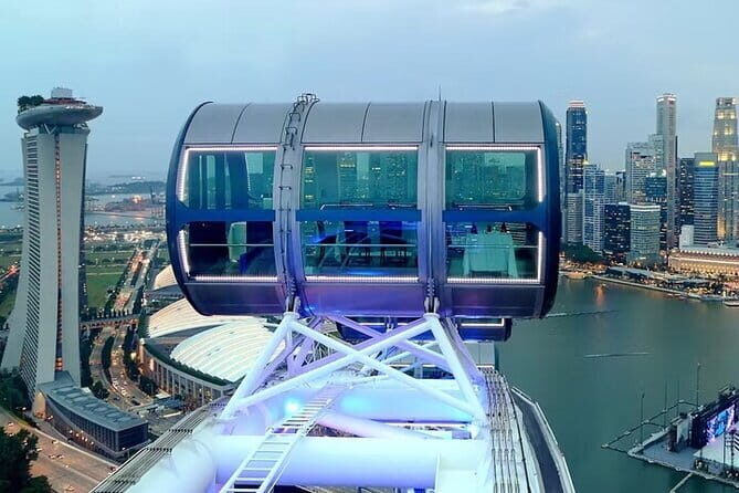 Singapore Flyer Tickets with Time Capsule - Singapore Flyer: 360-degree Views That Make Marina Bay Feel Close