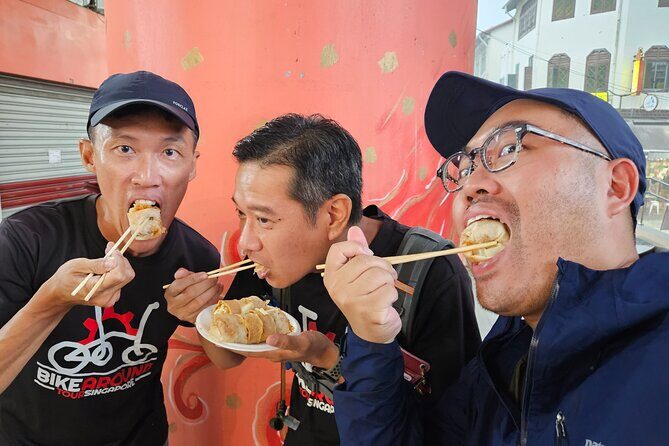 Singapore Food & Bike Tour - Downtown - The 4-hour schedule: what it feels like in real time