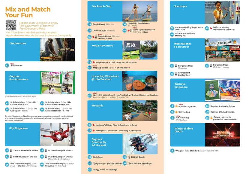 Singapore: Fun Discovery Pass Sentosa - Price and value: is $71 per person a good deal