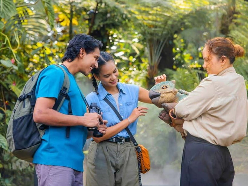 Singapore: Gardens by the Bay & Jurassic World with Pickup - Cloud Forest’s 35m Indoor Waterfall: the wow factor you can plan around