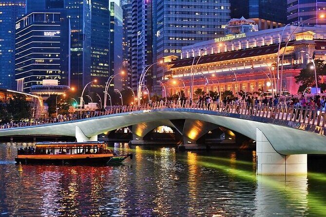 Singapore Guided Night Tour with 2 Light Shows & River Cruise - A First-Night Plan That Actually Feels Efficient