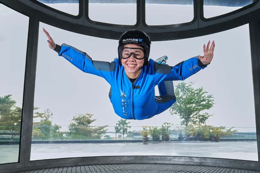 Singapore: I-Fly Indoor E-Ticket for 2 Skydives - iFly Singapore at Sentosa: what you’re really signing up for