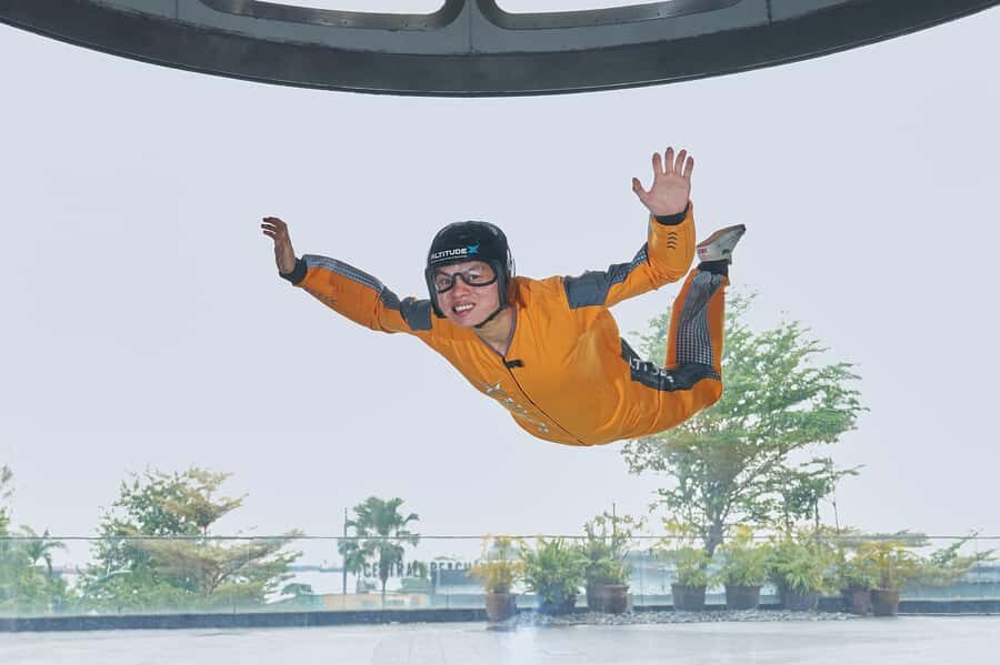 Singapore: I-Fly Indoor E-Ticket for 2 Skydives - The wind tunnel setup: why 56.5 ft matters for your first flight
