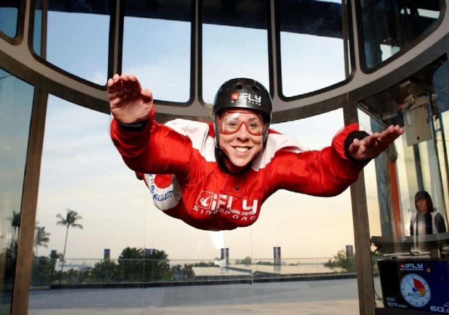 Singapore: I-Fly Indoor E-Ticket for 2 Skydives - Price and value: is $85 per person worth it