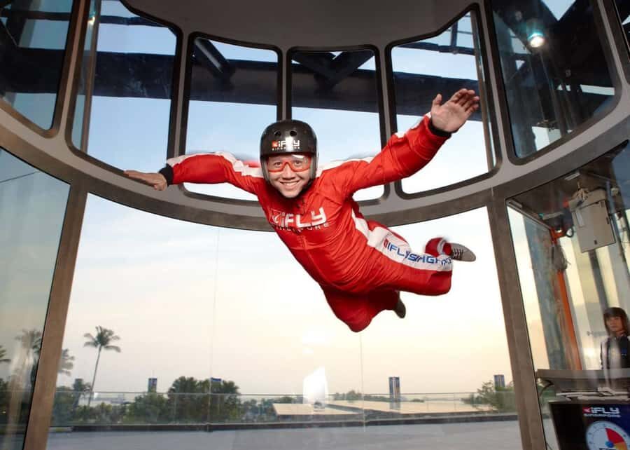Singapore: I-Fly Indoor E-Ticket for 2 Skydives - Timing in Sentosa: hours, check-in, and making your day work