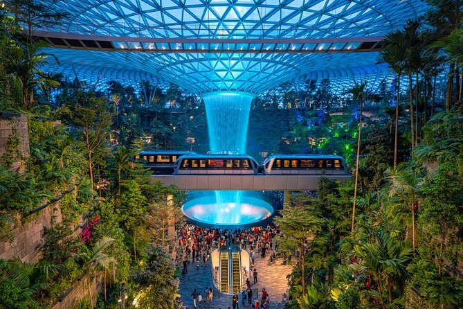 Singapore: Jewel Changi Airport - Walking Net: 25 Meters Up for the Brave (or the Curious)