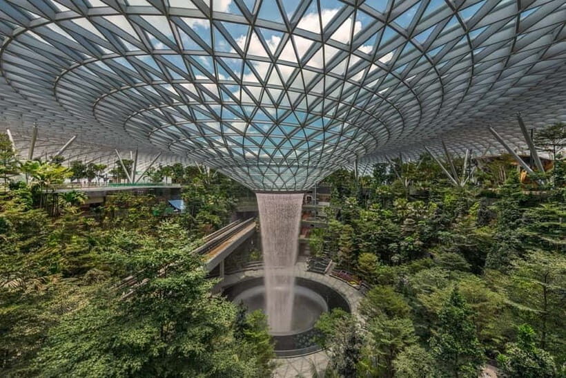 Singapore: Jewel Changi Airport Attraction Ticket - Getting to Canopy Park (Level 5) and Starting Easy