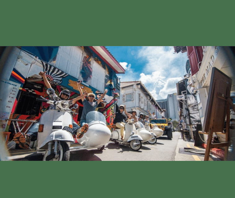 Singapore: Kampong Glam & Civic District Vespa Sidecar Ride - Sidecar Ride Reality: Comfort, Safety, and What to Bring