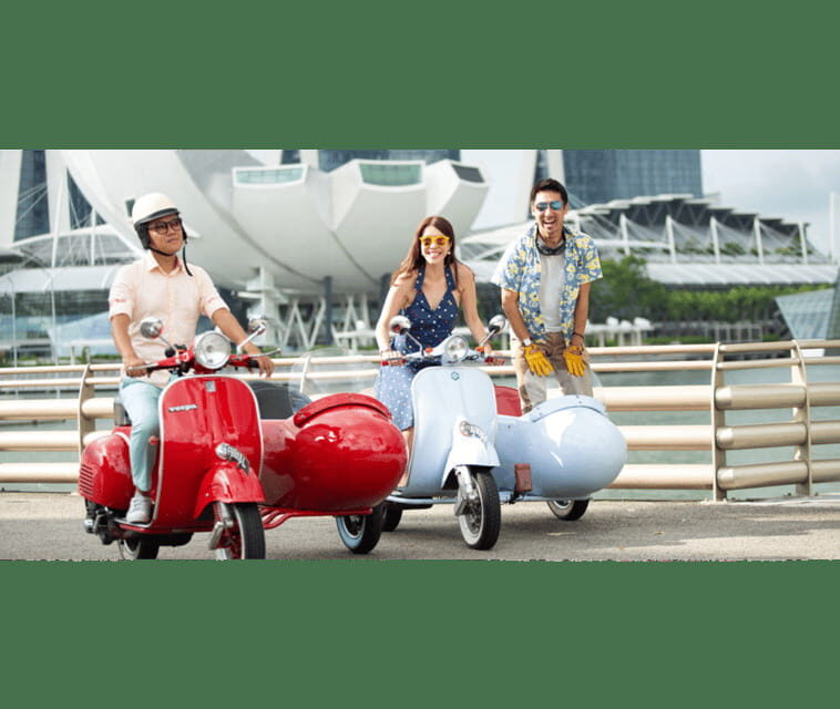 Singapore: Kampong Glam & Civic District Vespa Sidecar Ride - How to Make the Most of Your 1–2 Hours