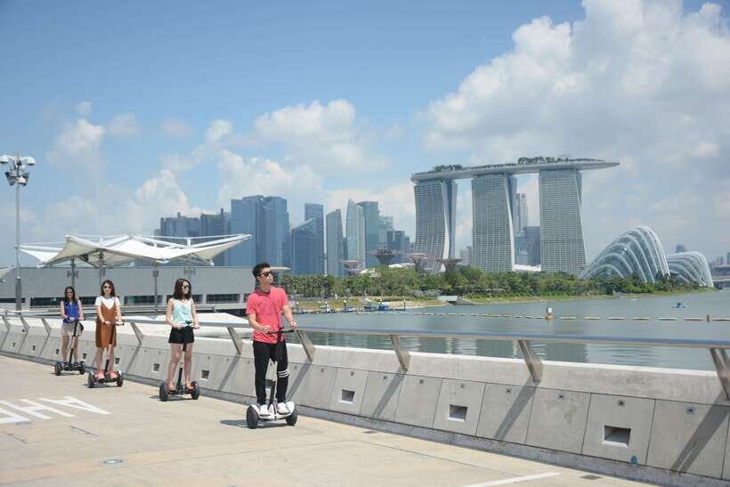 Singapore: Marina Bay Mini Segway Tour - Marina Bay sights by Segway: Sports Hub, Marina Bay Sands, and Singapore Flyer