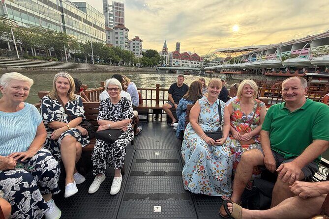Singapore River Cruise and 2 Must-see Water Light Shows - The Free Water B Upgrade on the Singapore River (Clarke Quay)
