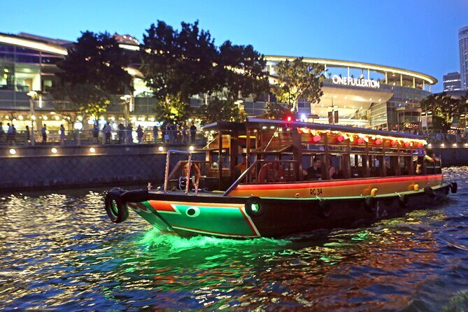 Singapore River Cruise E-Ticket - Clarke Quay Jetty: your easy start in the middle of things