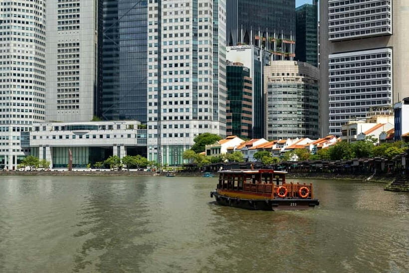 Singapore River Cruise, Garden Rhapsody & Spectra by CYT - Telok Ayer Market Pass-By: A Quick Glimpse on the Way Out