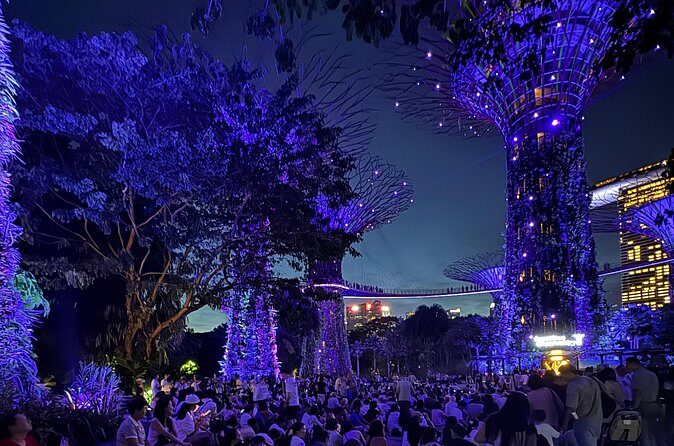 Singapore River Cruise, Night Garden Rhapsody and Spectra Tour - Marina Bay Sands Spectra: a clean finale with lasers, fountains, and projections