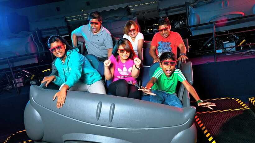 Singapore: Sentosa 4D AdventureLand Entry Ticket - Desperados Wild West Shootout With a Motion-Sensor Pistol