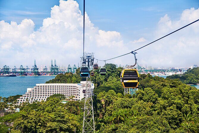 Singapore: Sentosa Cable Car Sky Pass Roundtrip Ticket - The Mount Faber Line: harbor views with zero ground hassle