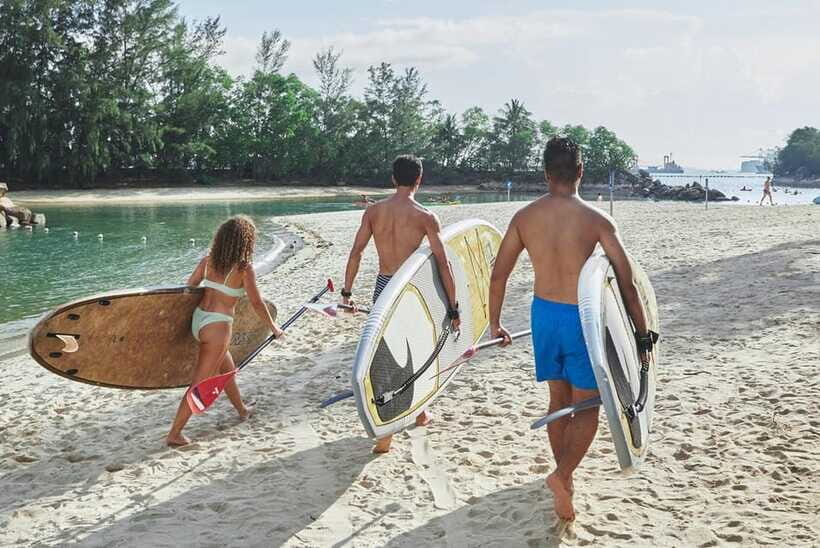 Singapore: Stand up Paddle board - Ola Beach Club Ticket - Instructors and facilities: what actually makes it feel smooth