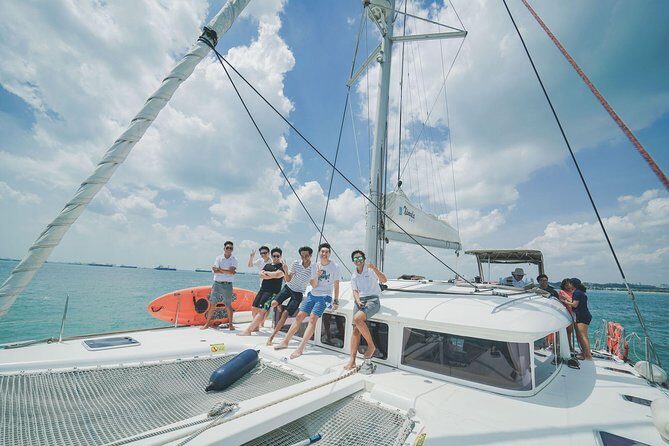 Singapore Sunset and Moring Cruise On A Luxury Catamaran - The boat setup: what it feels like on board
