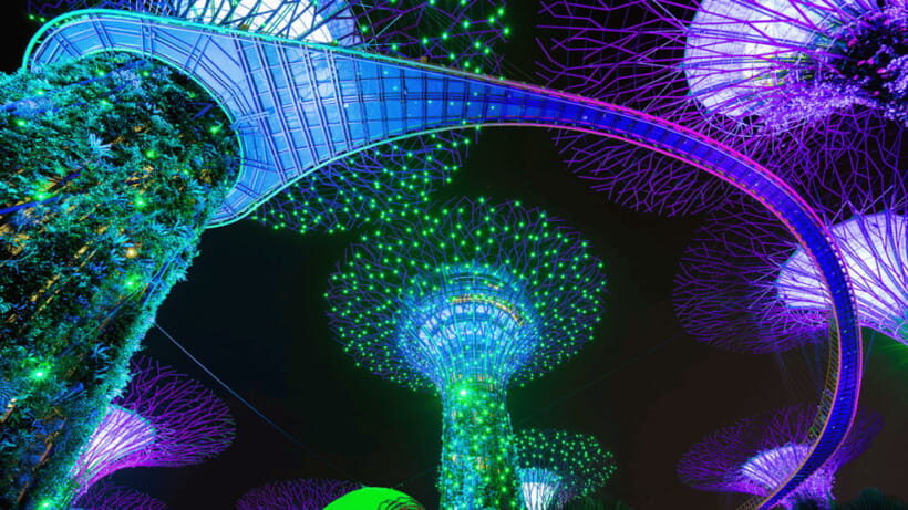 Singapore: Twilight Tour with River Cruise and Light Shows - Lau Pa Sat drop-off: keep the night local with hawker food